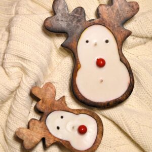 CHRISTMAS REINDEER CANDLE