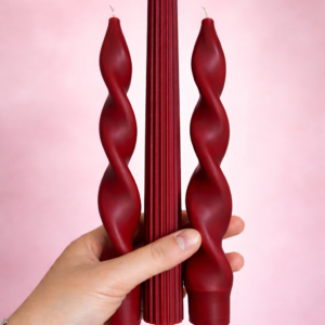 Rose After Dark Candle Set